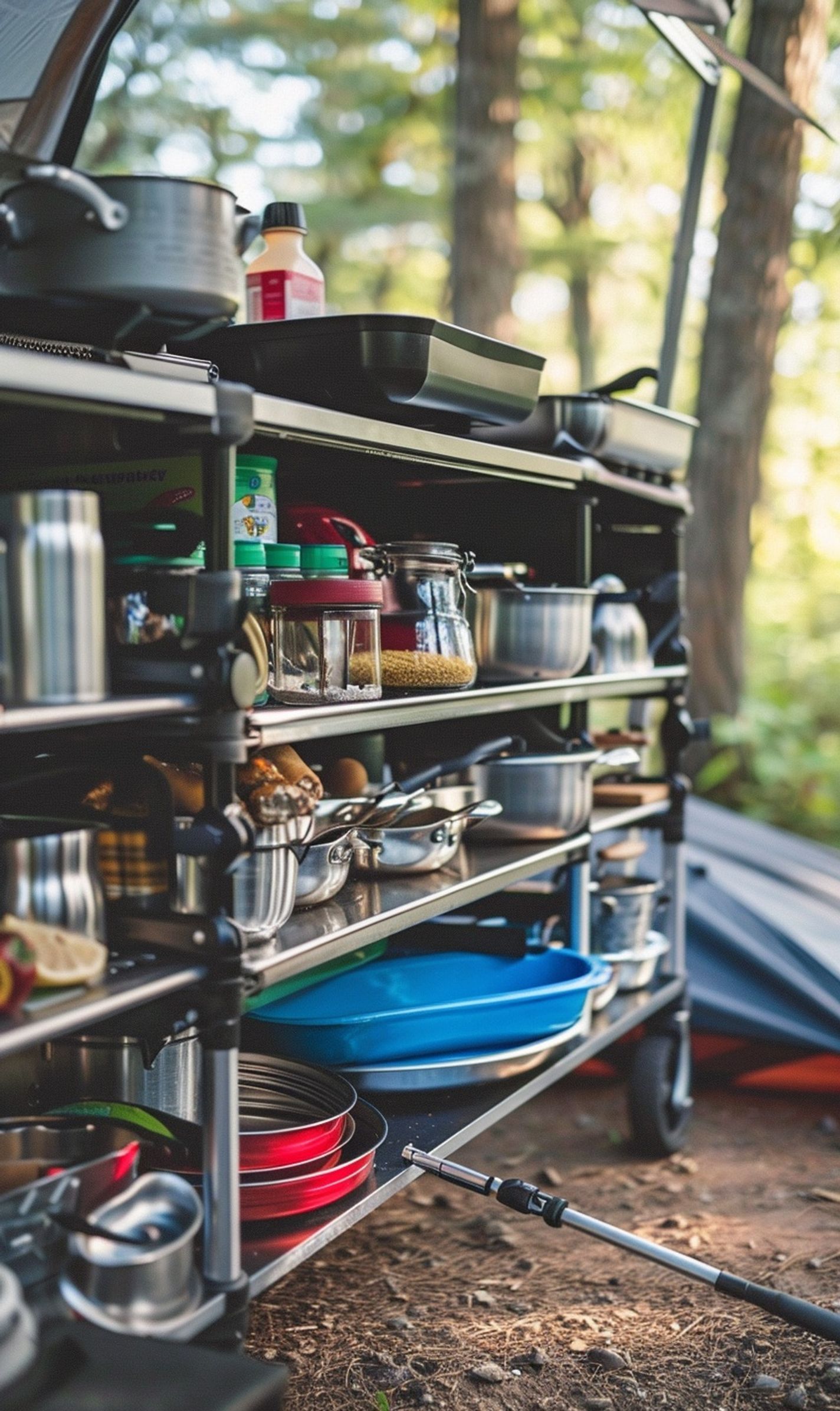 Clever Storage Solutions for Your Camp Kitchen