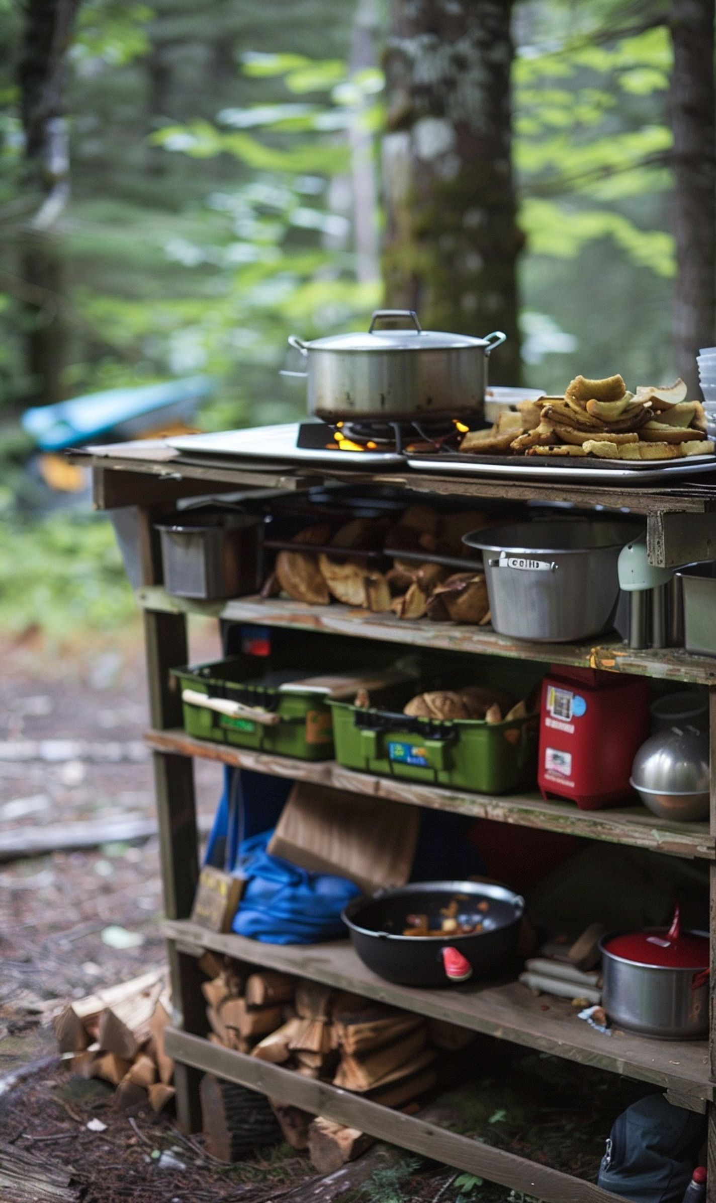 Clever Storage Solutions for Your Camp Kitchen