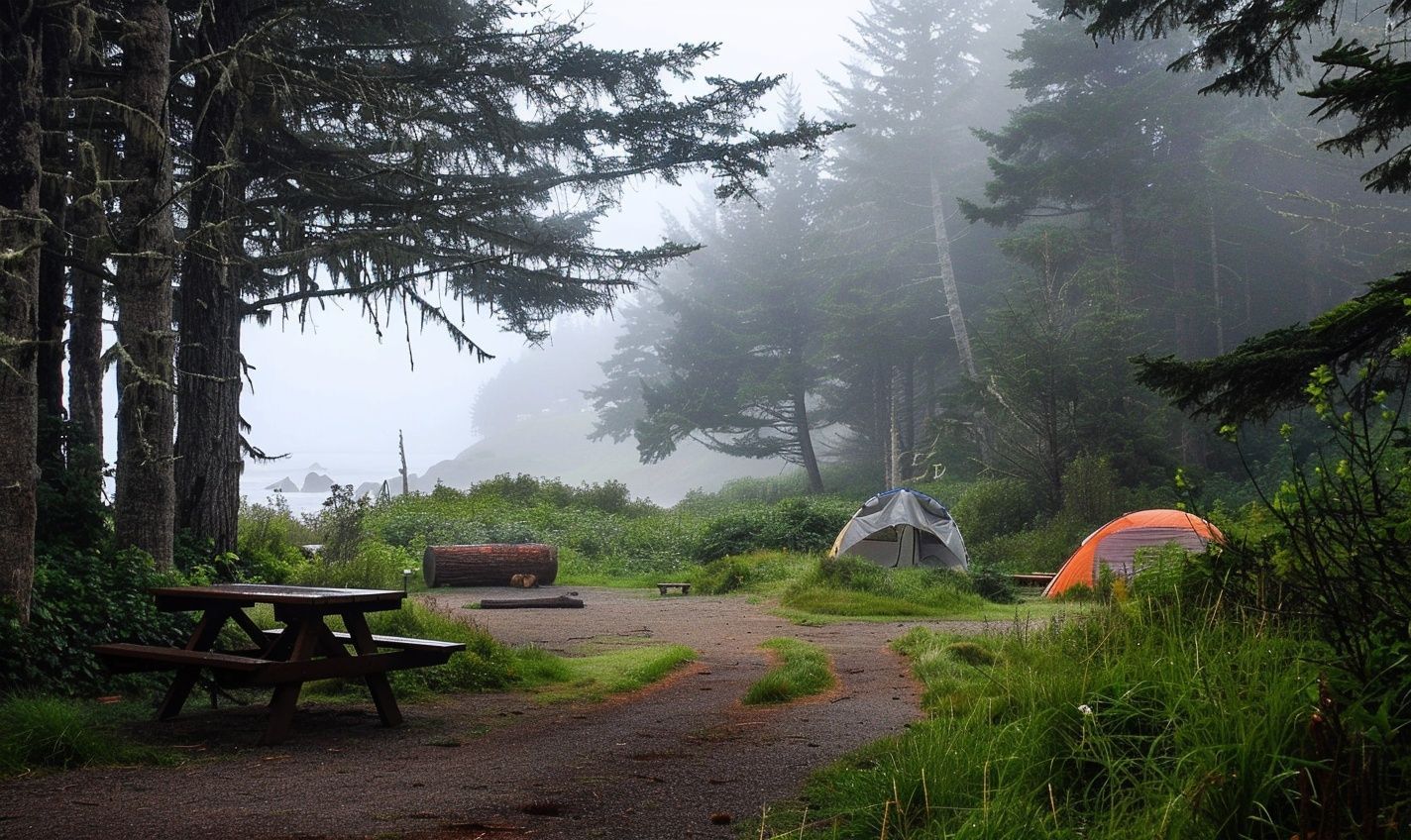 Coastal Bliss Campground, Oregon-1