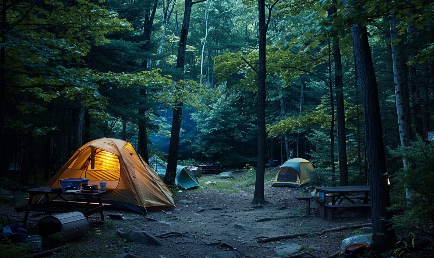 Forest Haven Campsite, Vermont-1