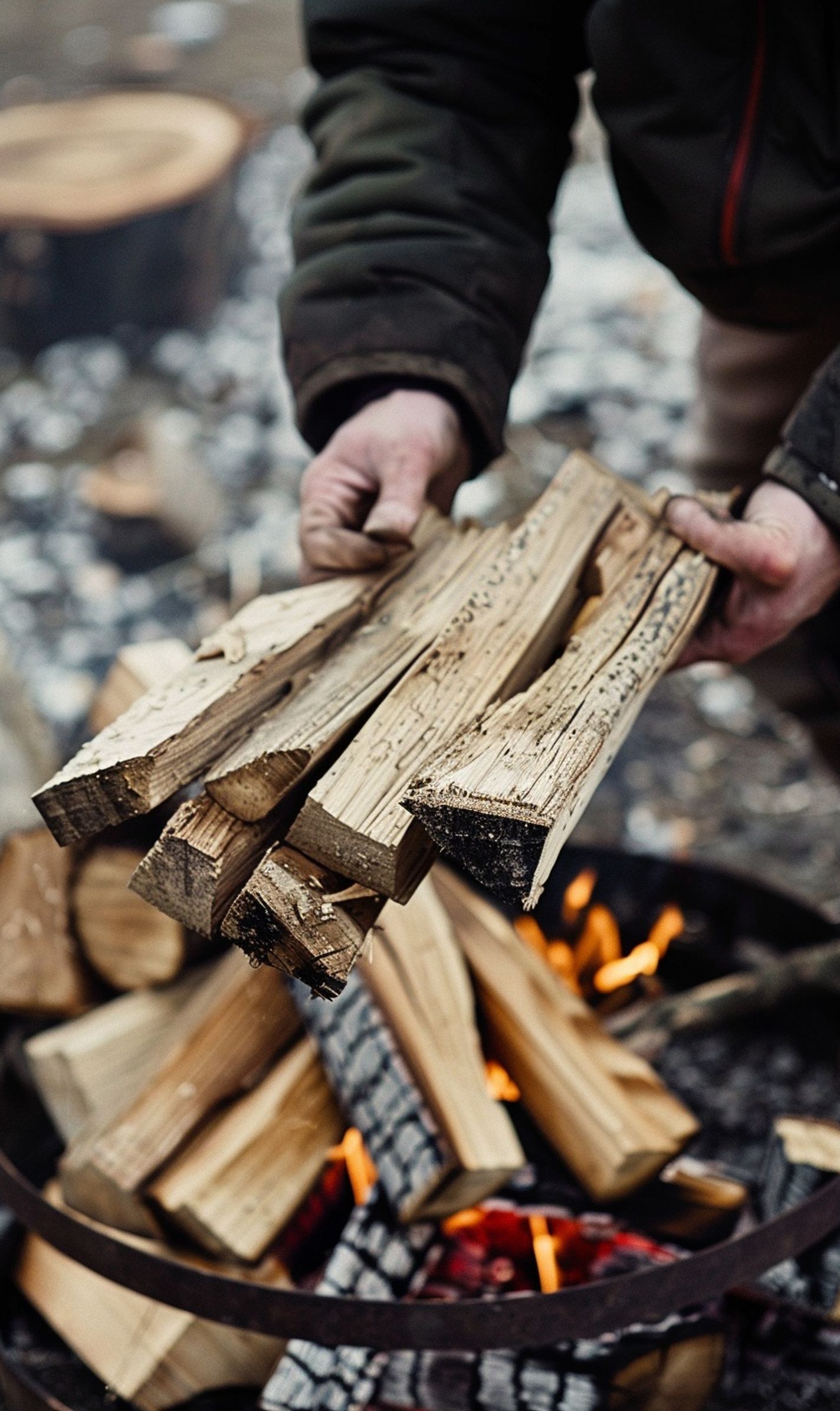 Gathering Proper Firewood and Kindling