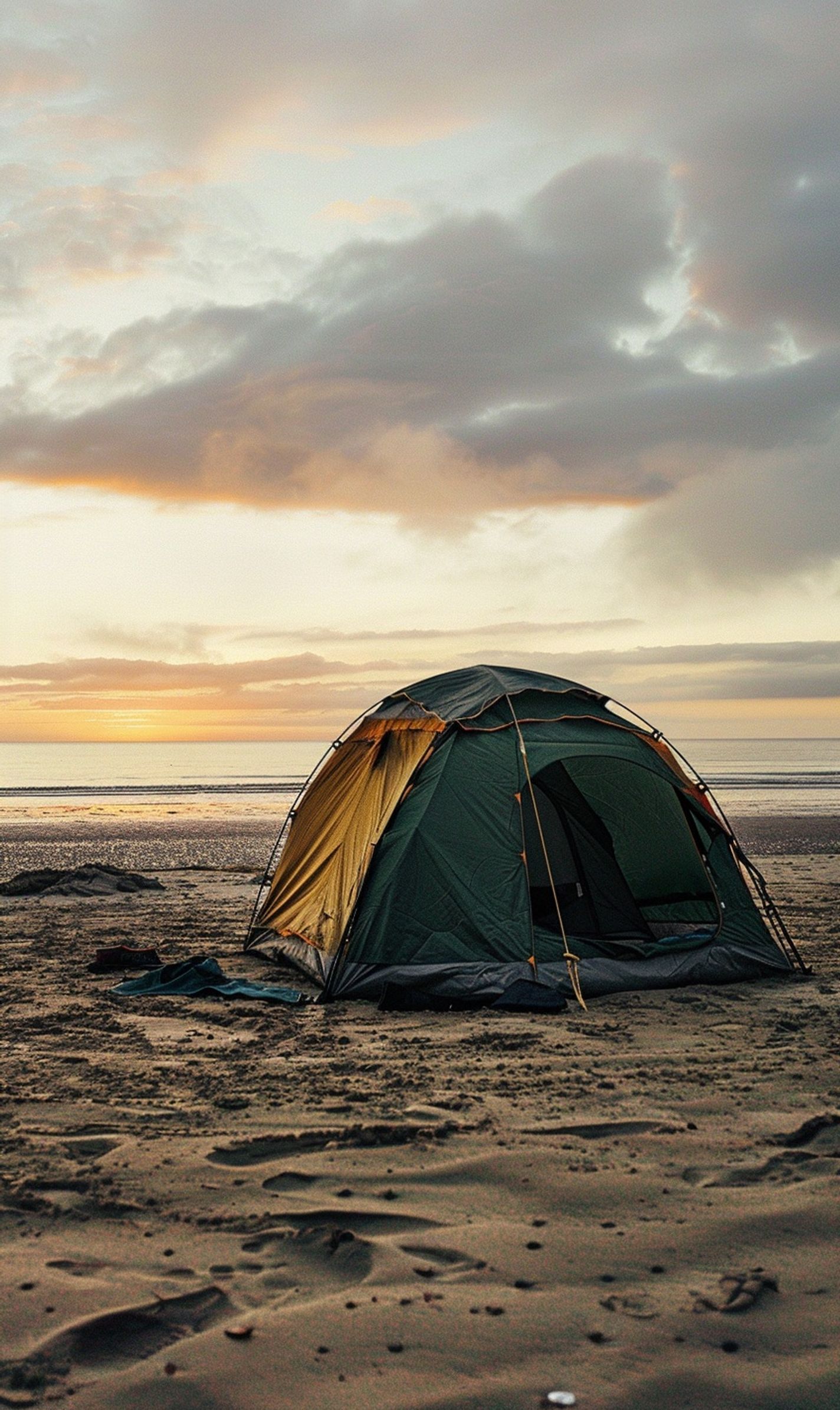 Securing Tent Poles in Sandy Terrain