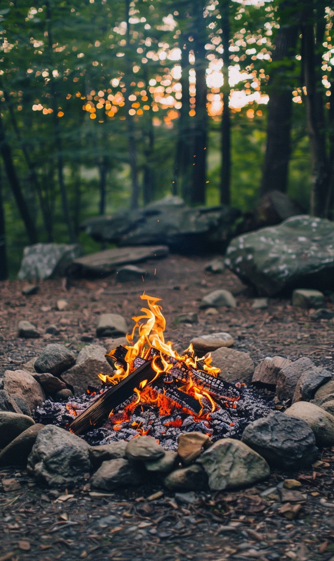 Building a Low-Impact Campfire Pit