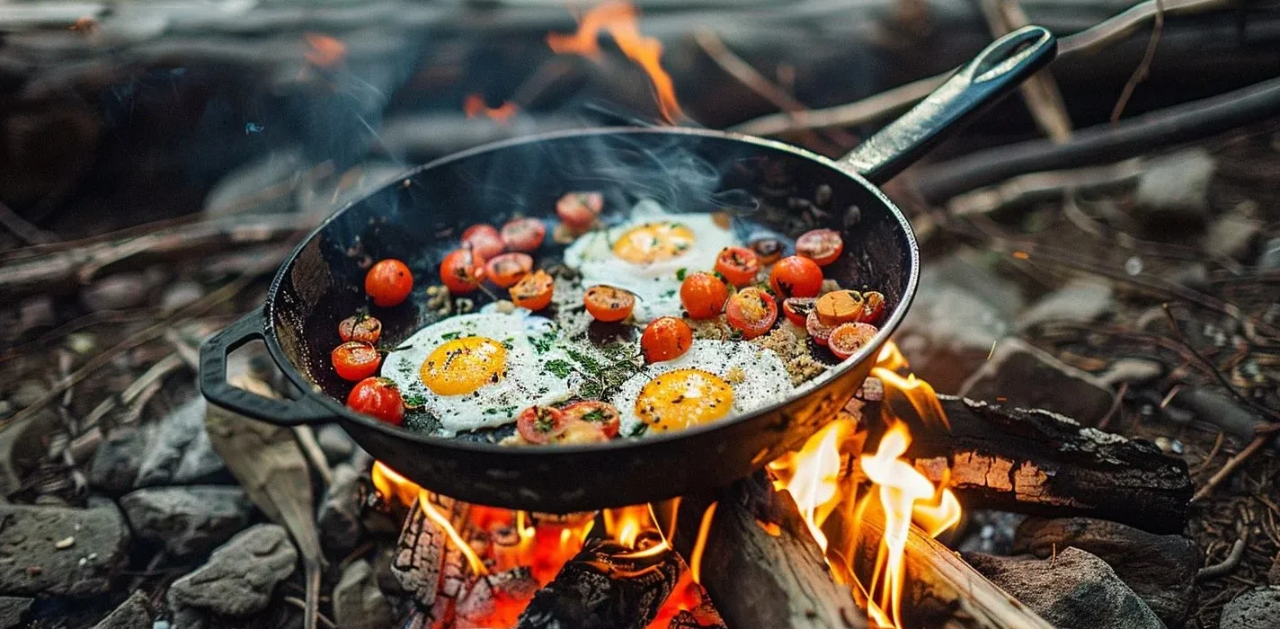 Camp Setup for Efficient Cooking