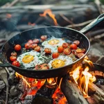 Camp Setup for Efficient Cooking