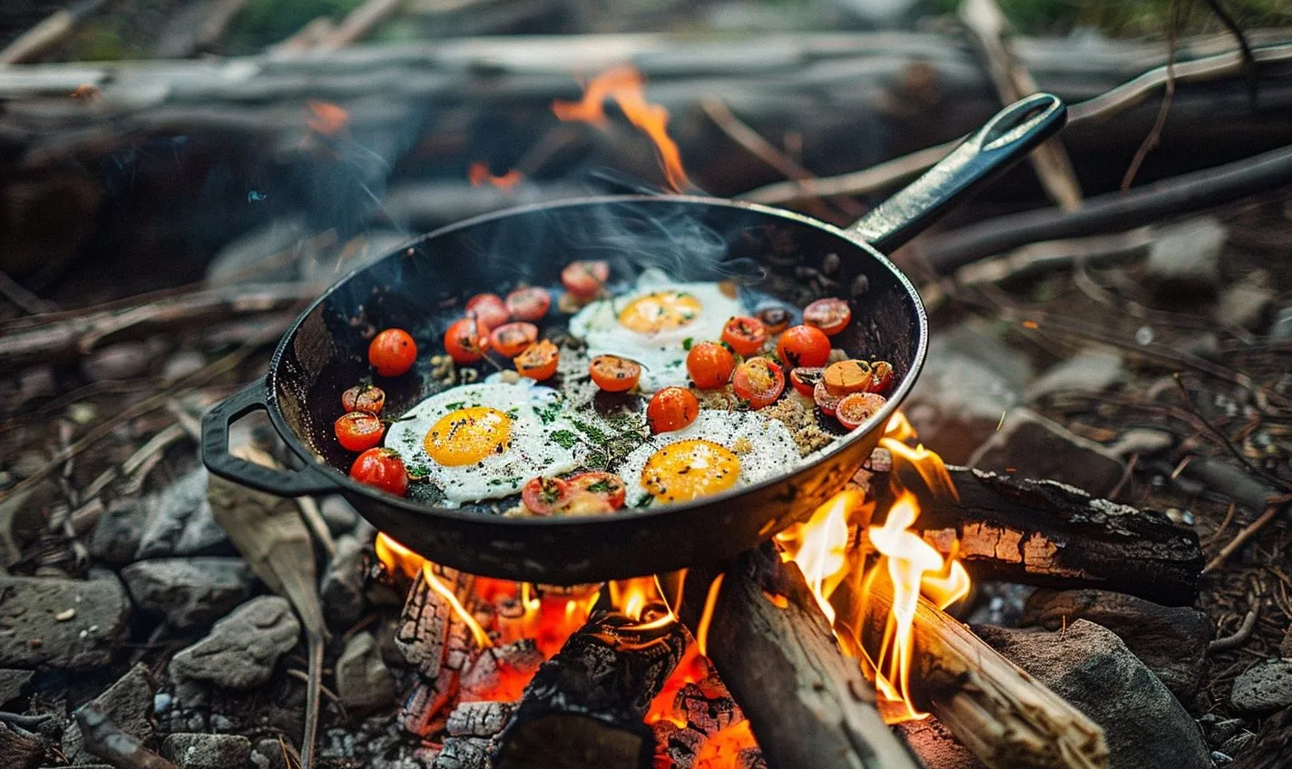 Camp Setup for Efficient Cooking