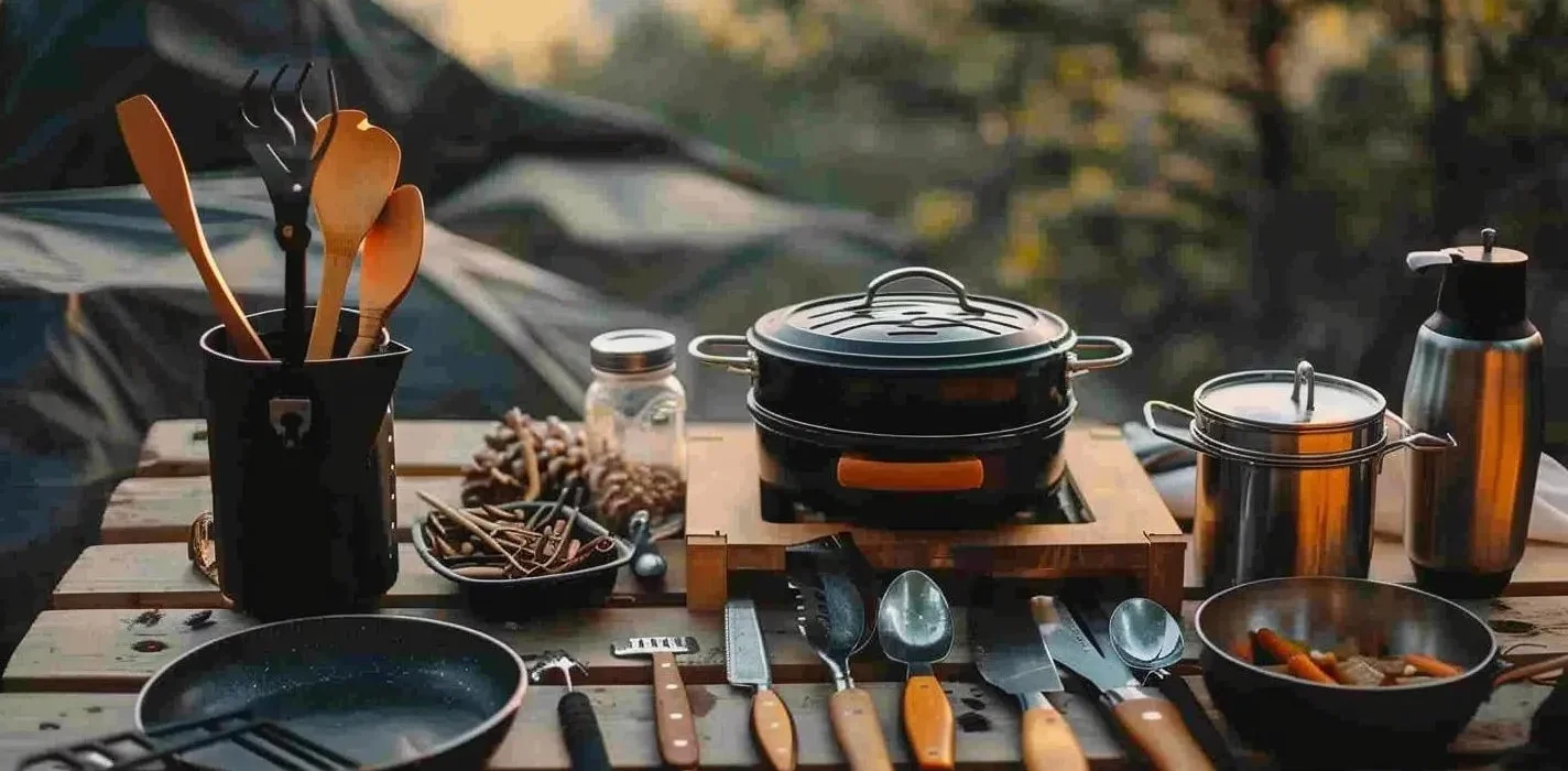 Durable Camping Gear - Essential Utensils for Outdoor Cooking