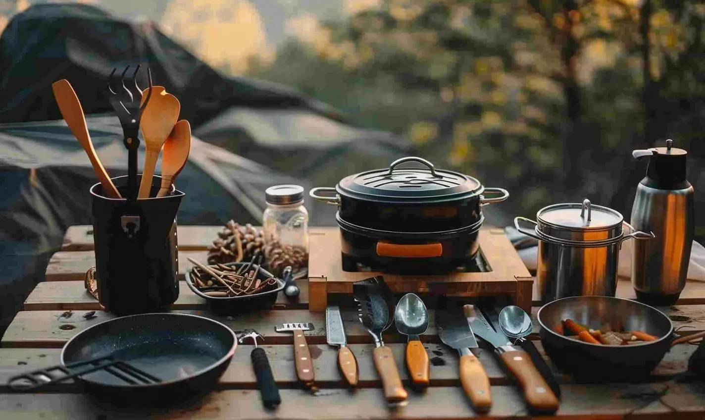 Durable Camping Gear - Essential Utensils for Outdoor Cooking