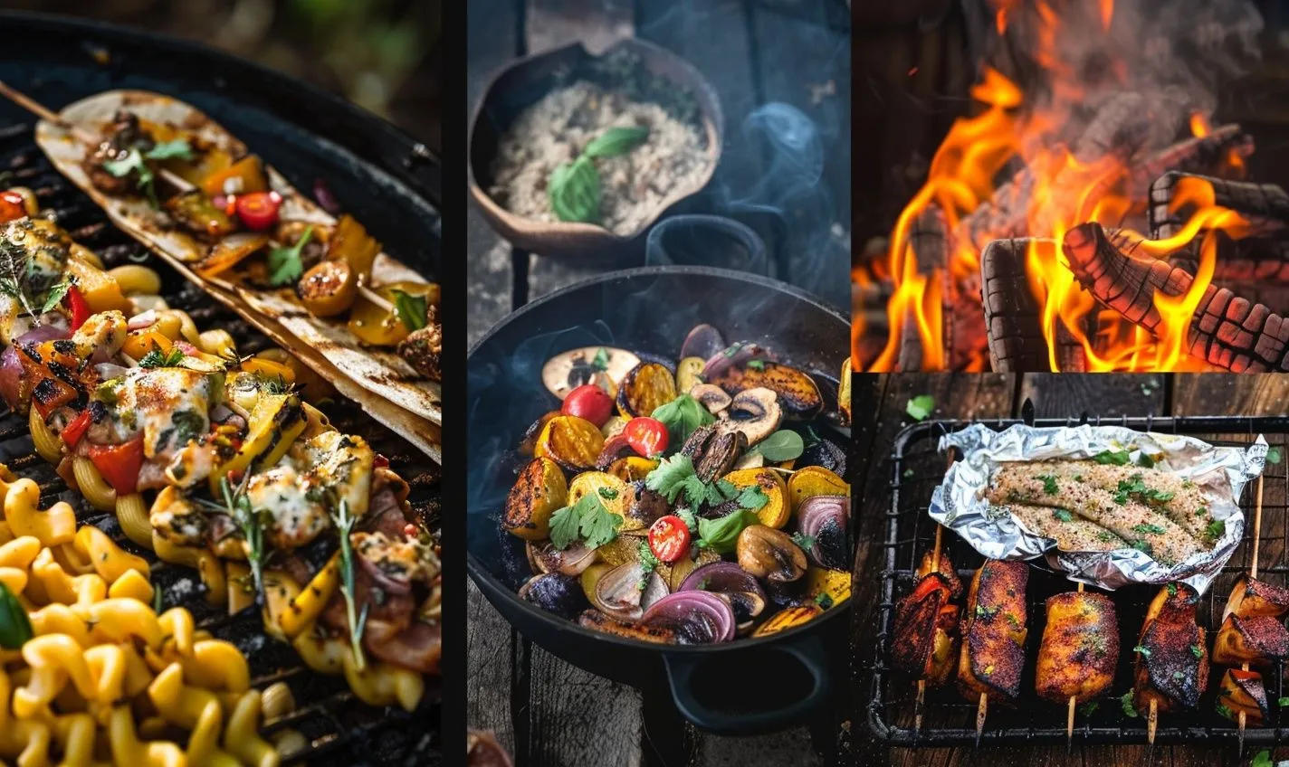 Effortless Cooking with Limited Resources in the Outdoors