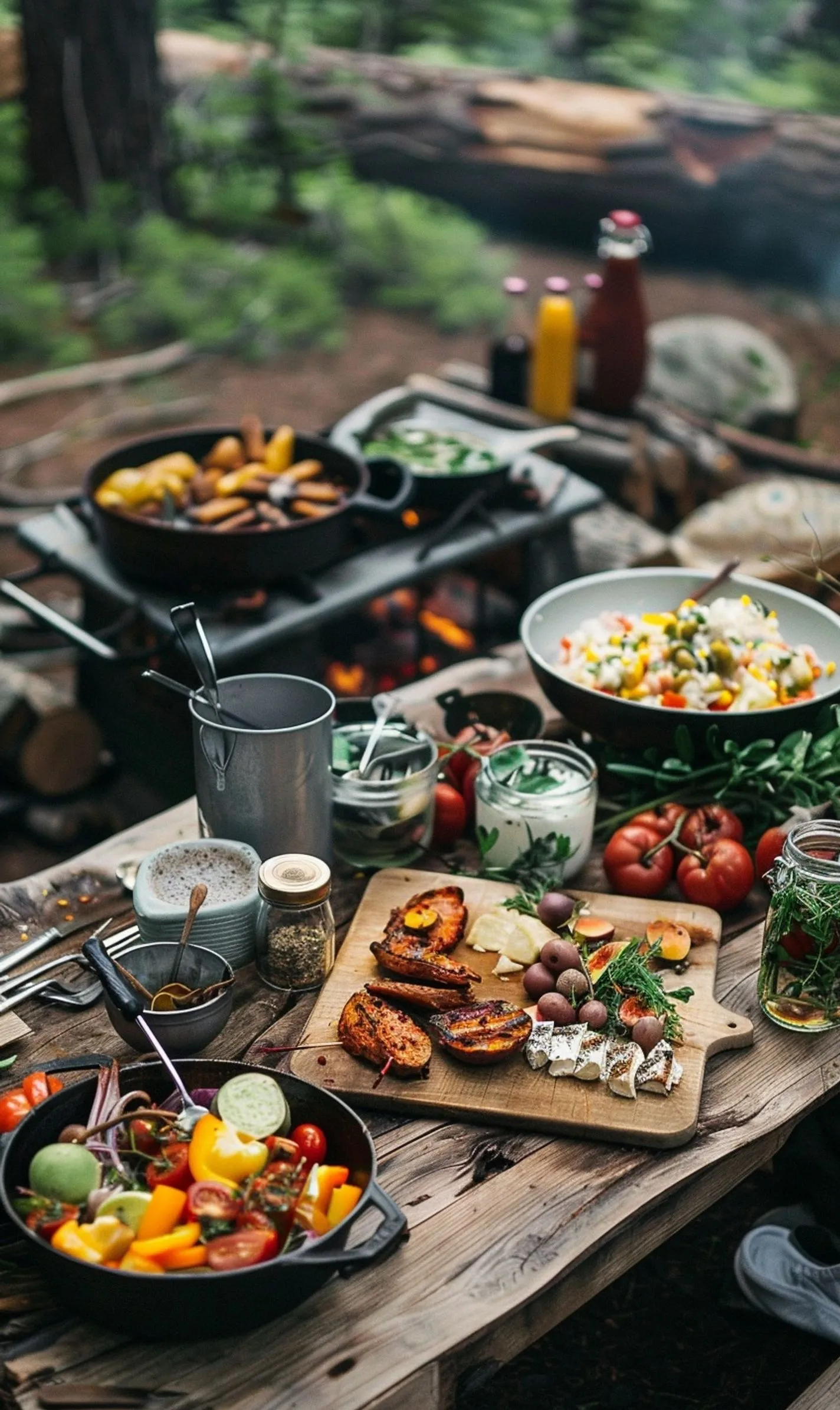 Effortless Fresh Camping Meals