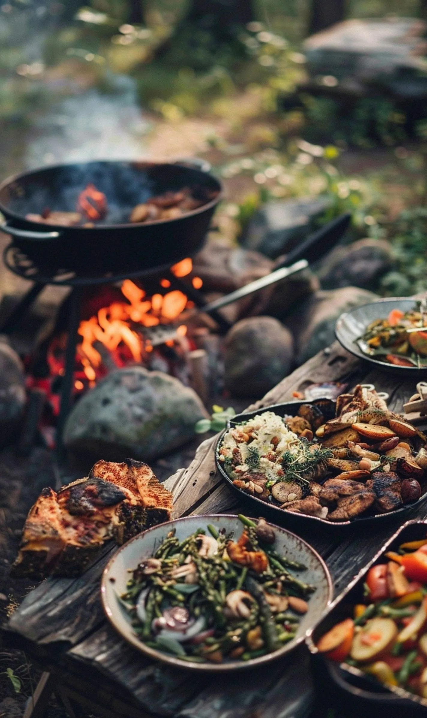 Quick and Tasty Minimal Ingredient Recipes for Camp Cooking