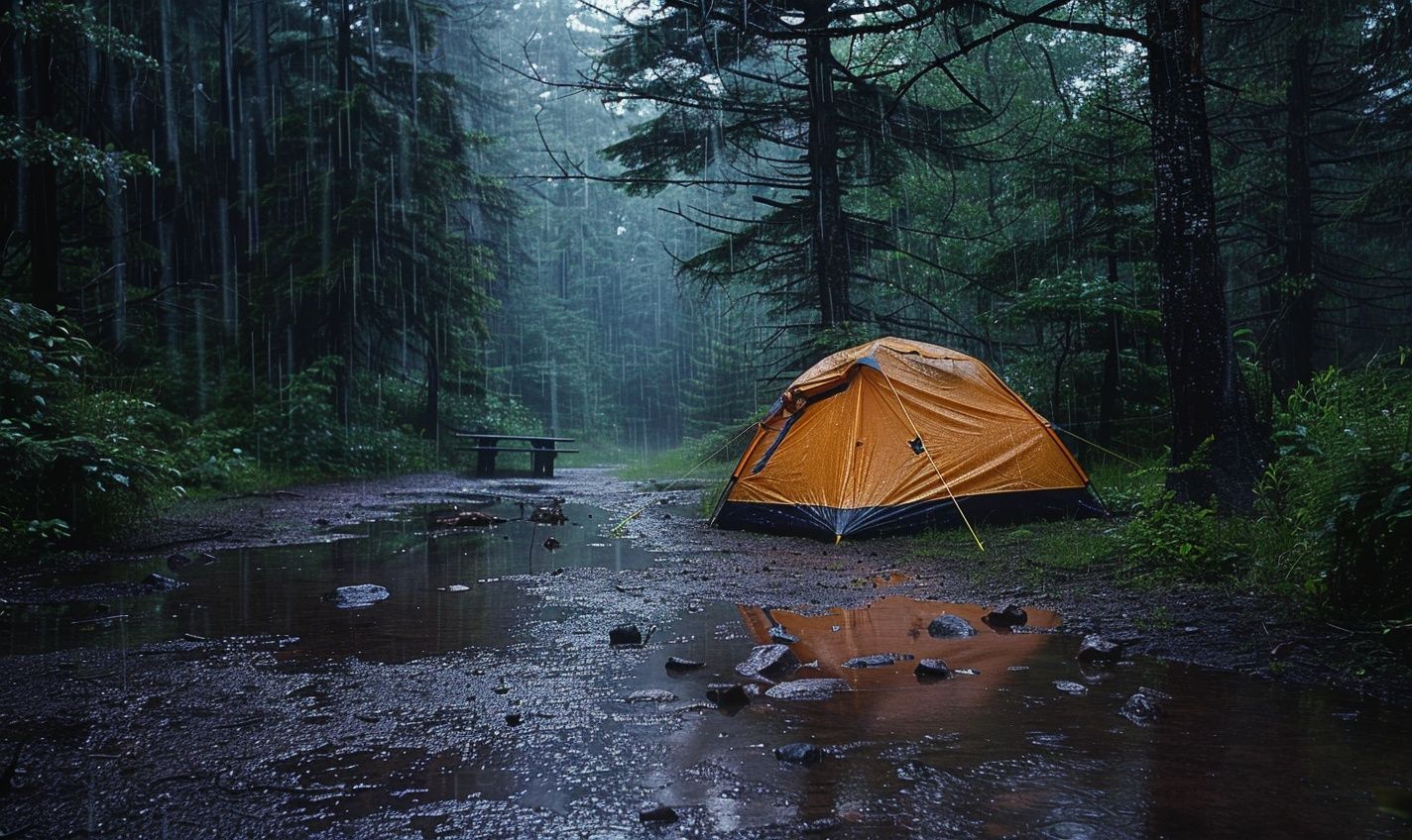 Tips for Staying Dry and Warm During a Rainy Campout