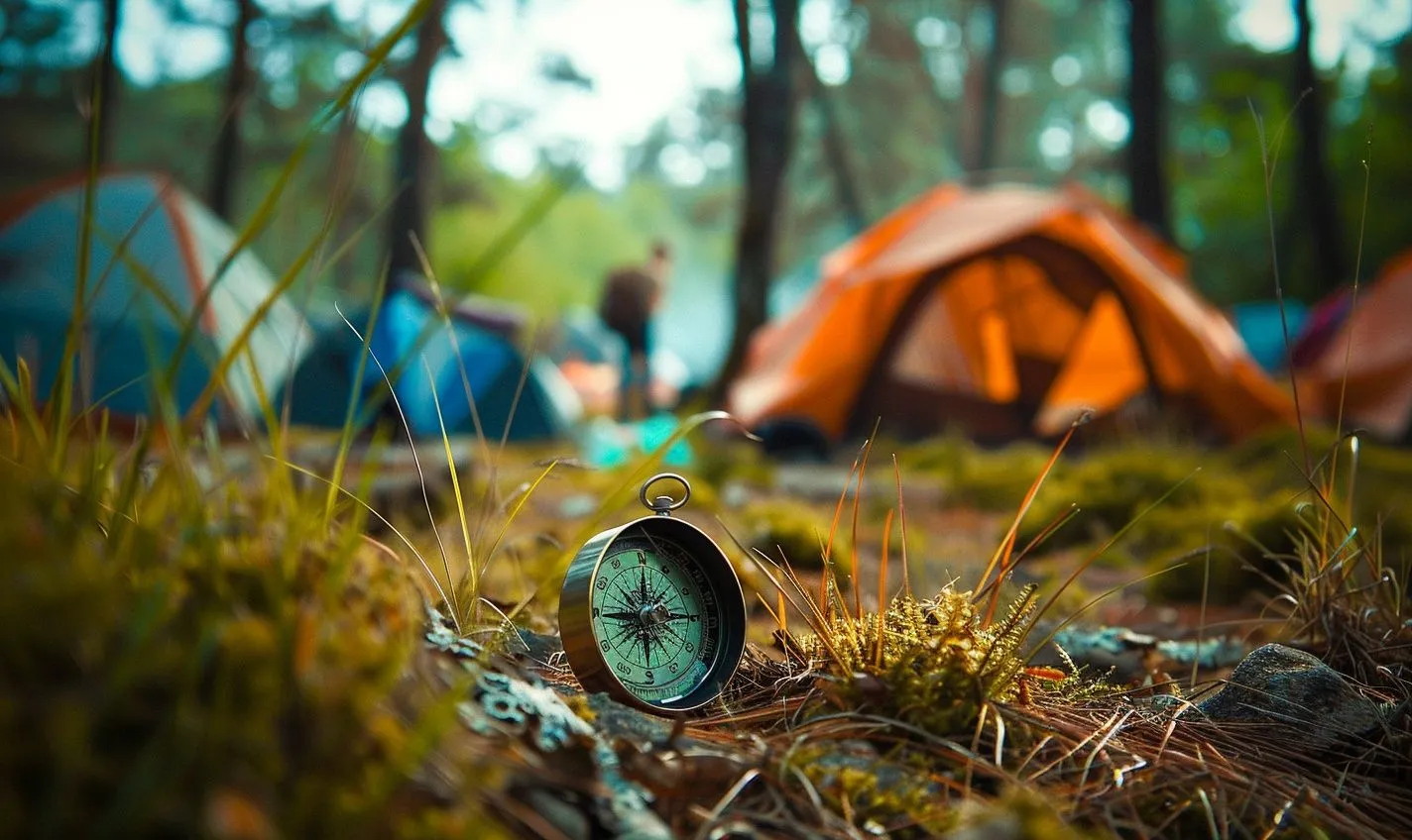 Using a Compass to Take a Bearing