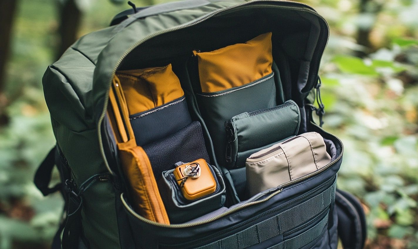 Stay Organized with Multi-functional Backpack Pouches