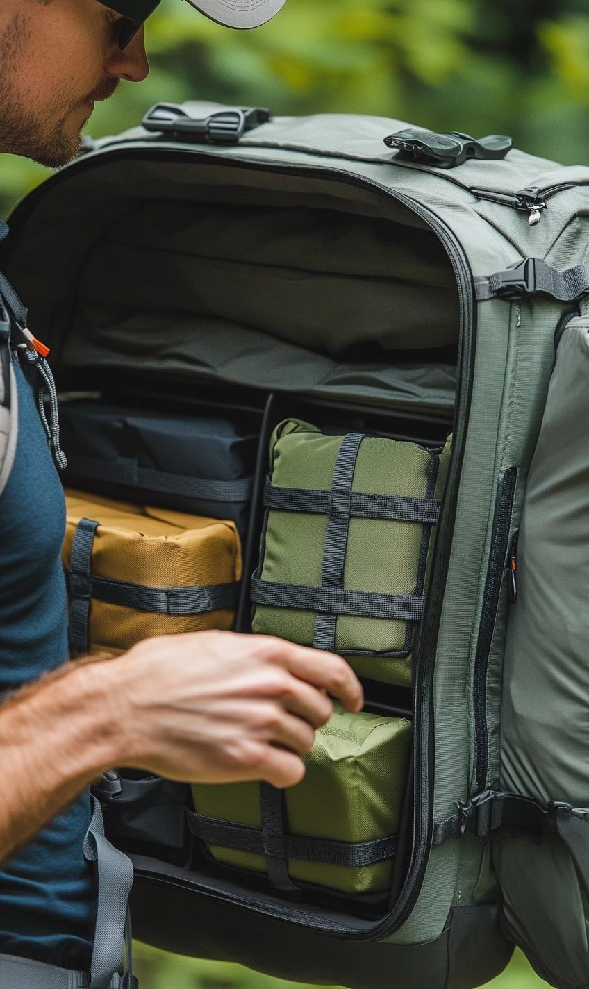 Upgrade Storage Capacity with Modular Backpack Dividers