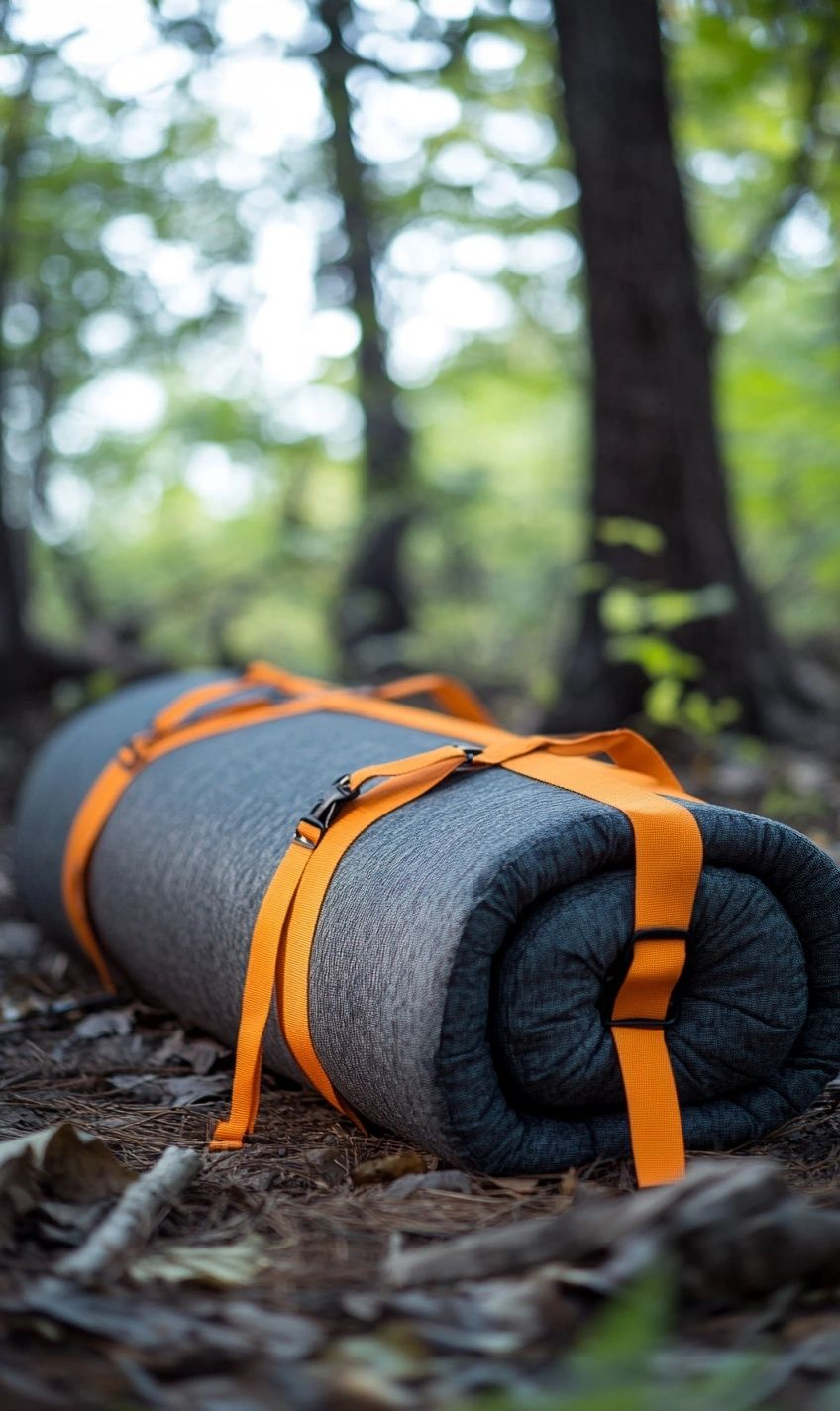 5. Use Velcro Straps to Keep Sleeping Mats Secure