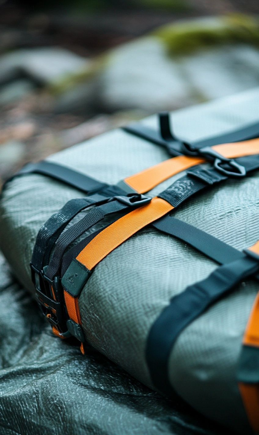 5. Use Velcro Straps to Keep Sleeping Mats Secure