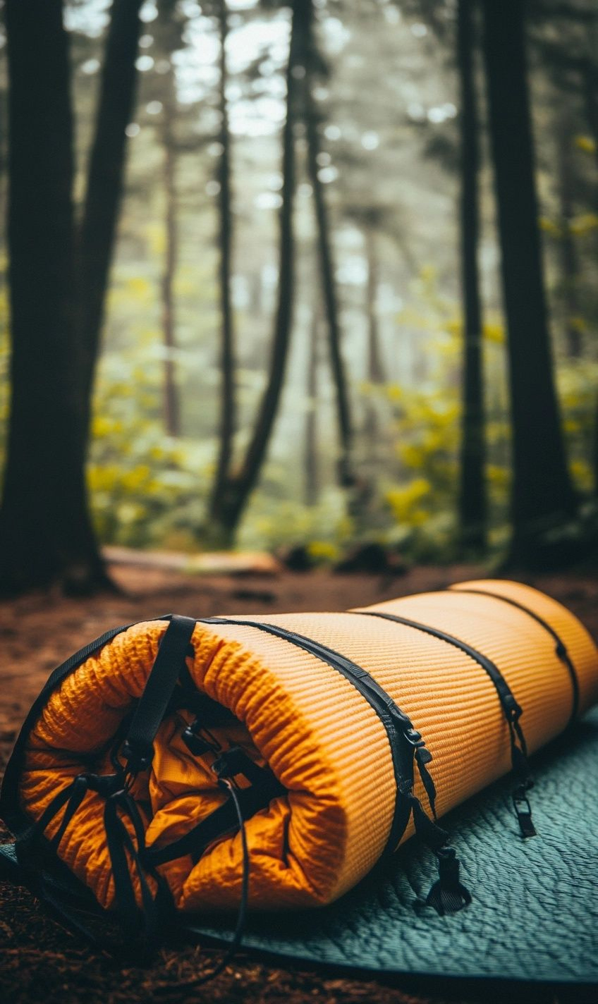 5. Use Velcro Straps to Keep Sleeping Mats Secure