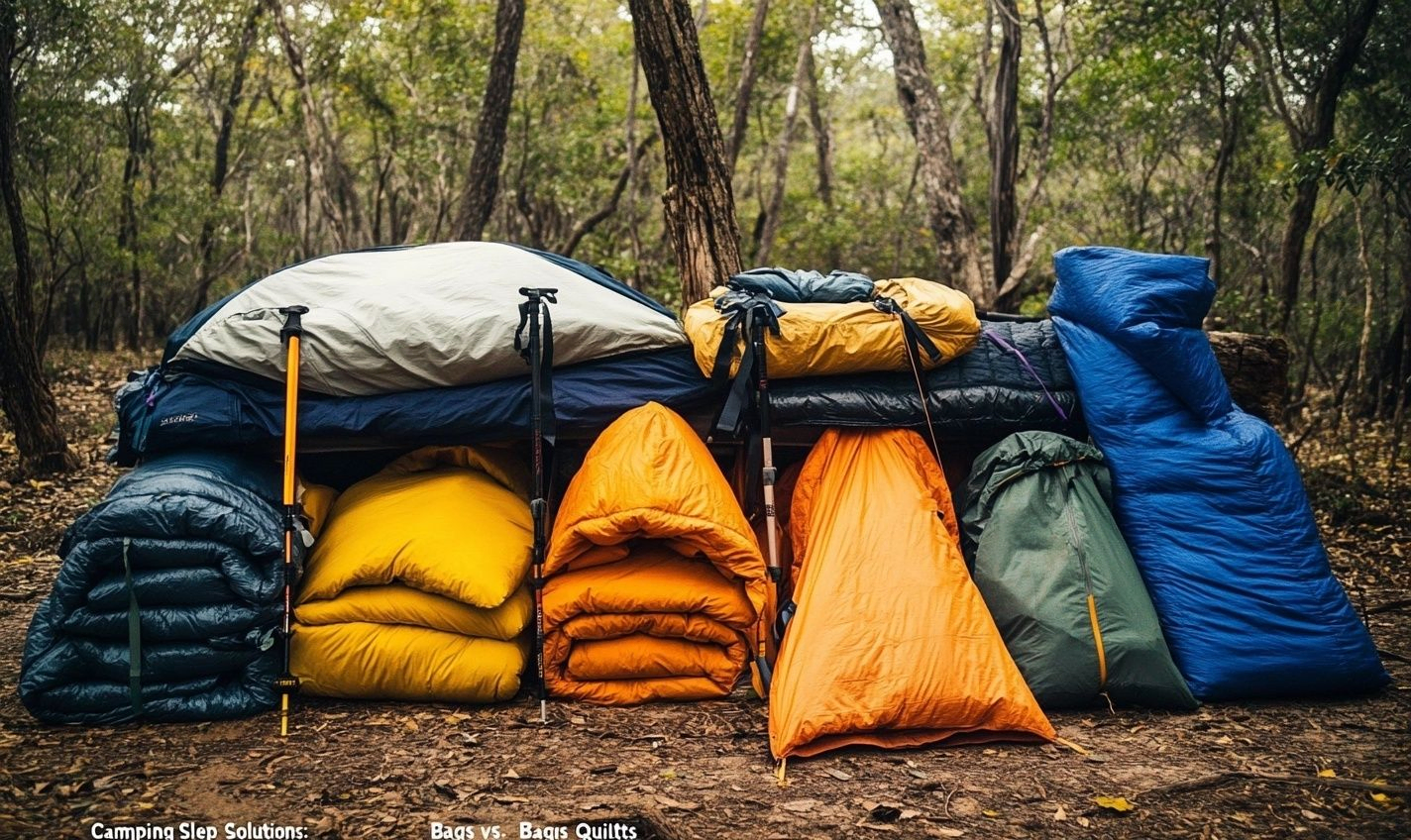 Differences and Similarities: Sleeping Bags and Quilts in Detail