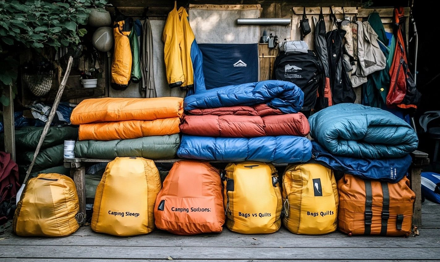 Essential Gear Guide: Choosing between Sleeping Bags and Quilts