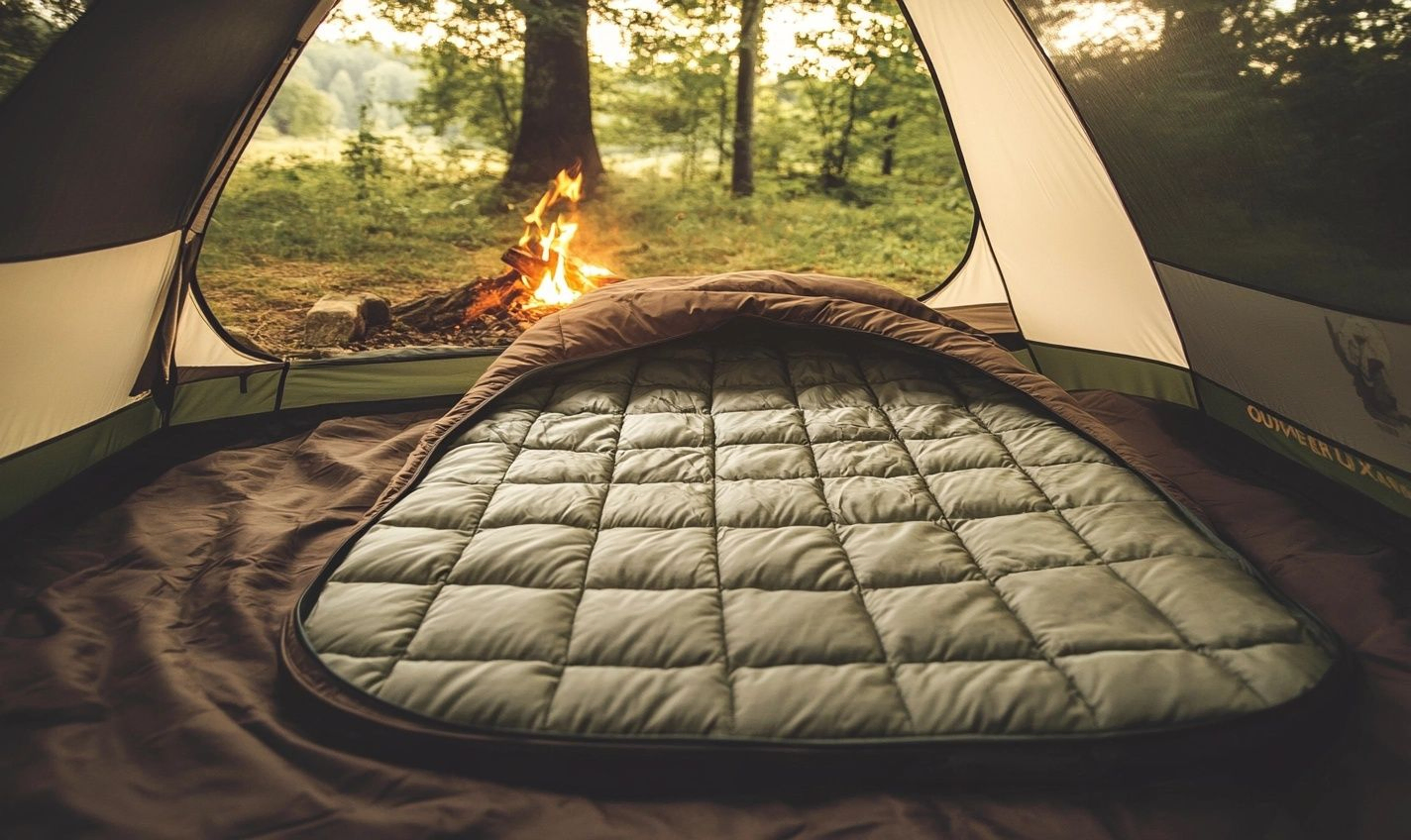 Outwell Camper Lux Double Sleeping Bag: Spacious and Functional