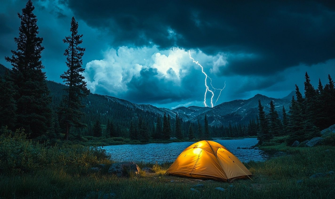 Choosing the Right Campsite for Thunderstorm Preparedness