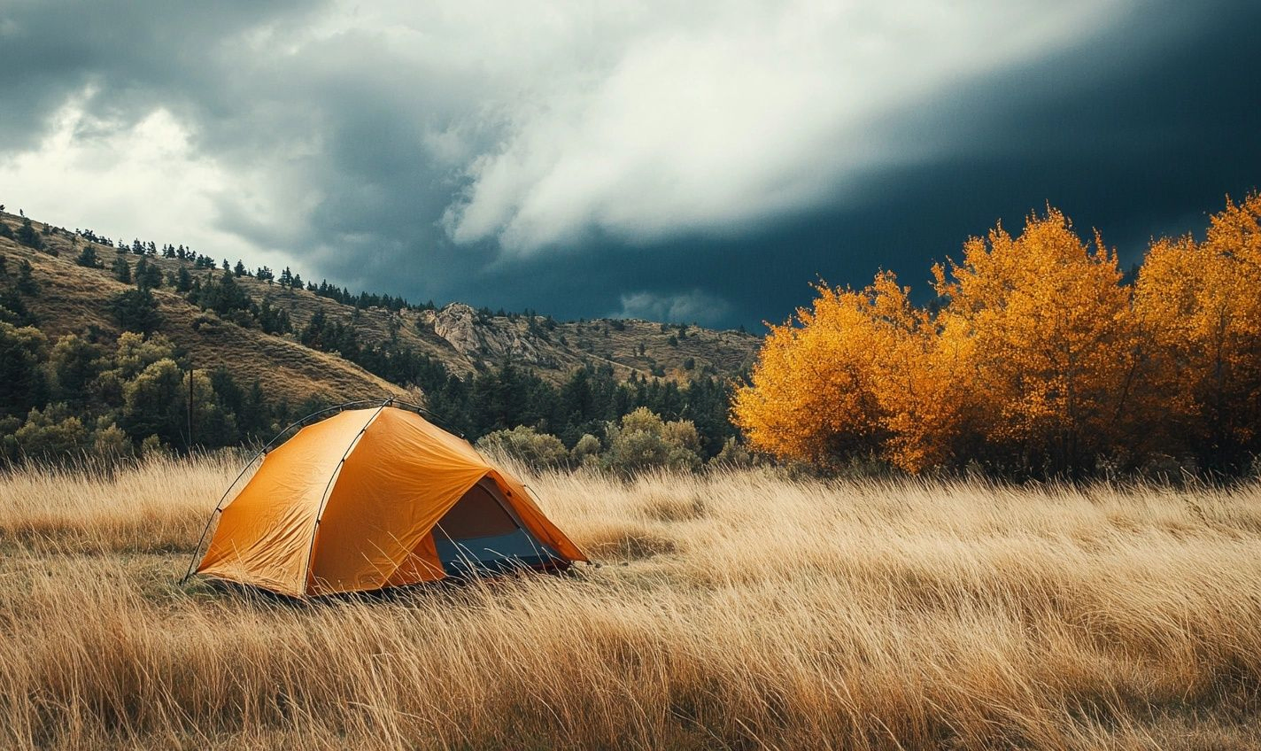 Choosing the Right Campsite in Windy Conditions